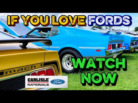 Checking out ALL the Ford Power at the Carlisle Ford Nationals!