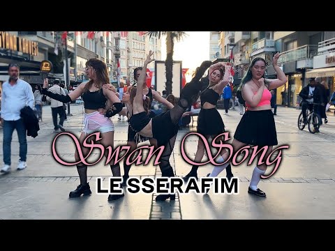 [KPOP IN PUBLIC] LE SSERAFIM - 'SWAN SONG' | Dance Cover by ONEIRA from TÜRKİYE