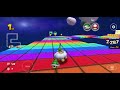 Mario Kart Tour SNES Rainbow Road 1080p HD