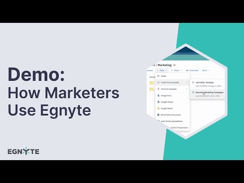 How Marketers Use Egnyte