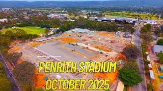 Penrith Stadium Construction Update October 2025