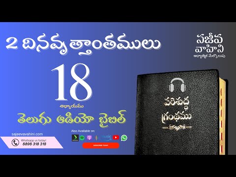 2 Chronicles 18    2 దినవృత్తాంతములు   Sajeeva Vahini Telugu Audio Bible