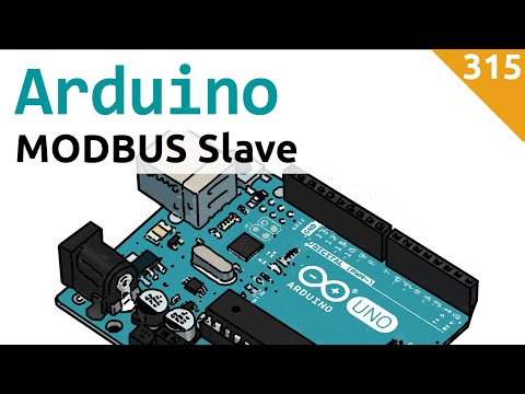 Modbus Slave con Arduino via RS485 - Video 315