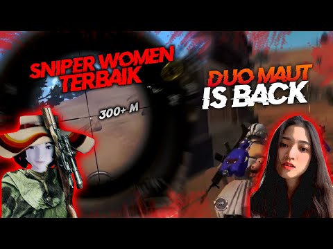 GILA SIH !! SNIPER WOMEN TERBAIK INDONESIA ? - GULUGULU PUBG MOBILE