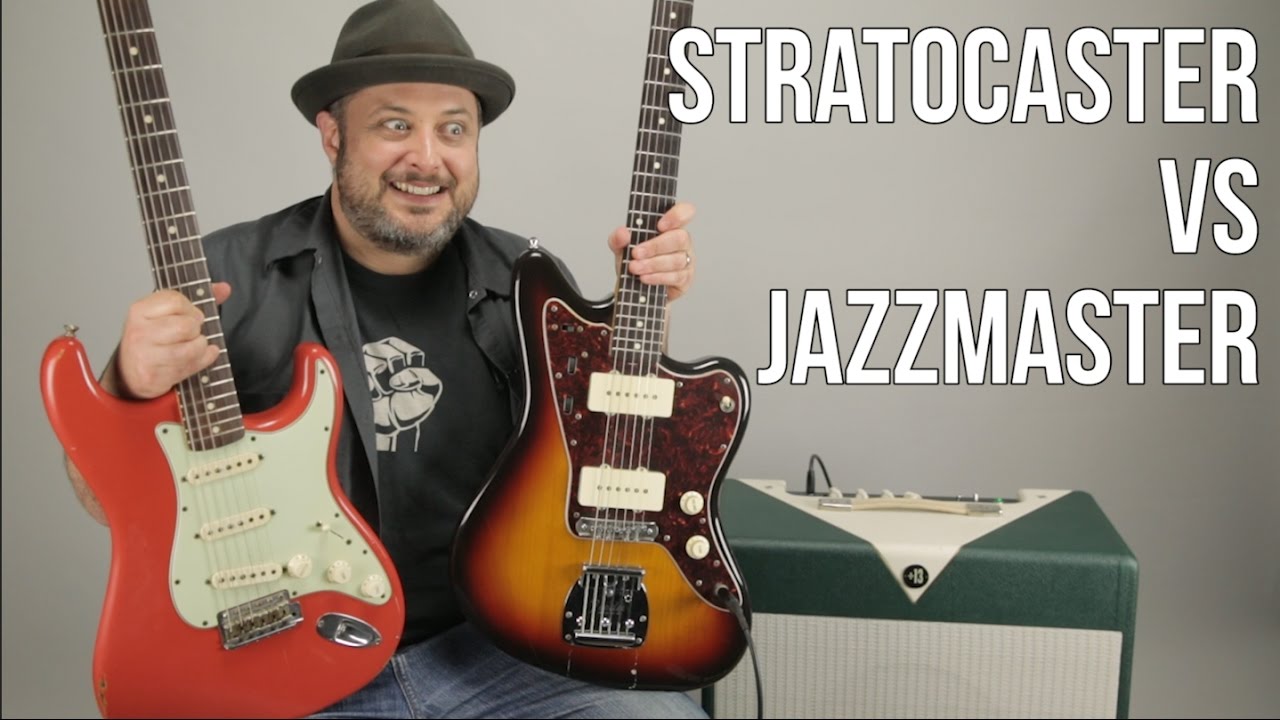 Stratocaster VS Jazzmaster Which Guitar Do You Like More ? Marty Schwartz Shows his Guitars