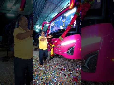 Shihori travels | bs6 new sleeper luxurious bus | #tranding #shorts #viralvideo #travel #4k