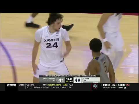 HIGHLIGHTS | Men's Basketball vs West Virginia