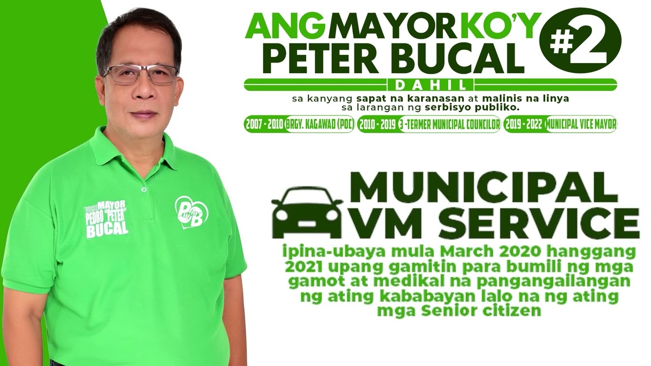 MAYOR PETER BUCAL ACCOMPLISHMENTS