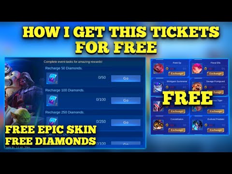 MY SECRETS HOW I CAN GET FREE EPIC SKINS IN EVERY EVENT | MOBILE LEGENDS
