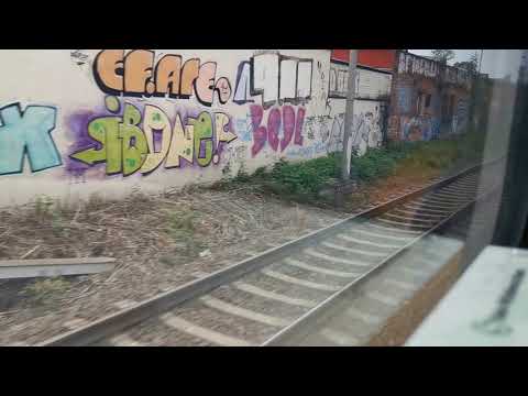 S Bahn Mitfahrt Leipzig auf der S1