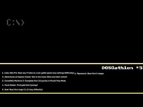 Retrothon 2023 - (171) DOScathon #5 (Reveal Race) by multiple runners