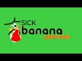 Sick Banana Cartoon Logo