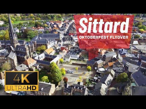 The Netherlands Sittard Oktoberfest drone Flyover 2022 | Cinematic aerial 4K
