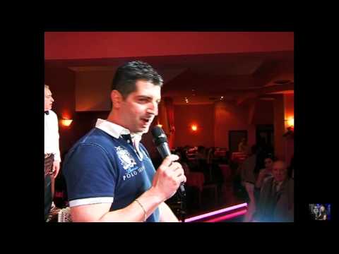 Daniele Pasquini alla festa dell'orchestra Luca Sebastiani