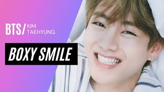 BTS V Kim Taehyungs boxy smile is the prettiest th