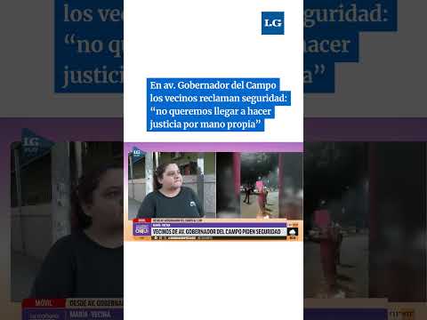 Vecinos de Villa 9 de Julio reclaman seguridad en Tucumán
