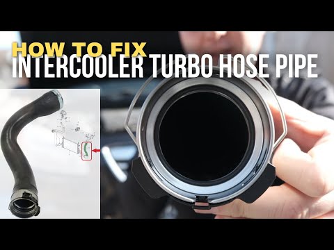 How to Fix Intercooler Turbo Hose Pipe Insignia Split Turbo Boost Pipe