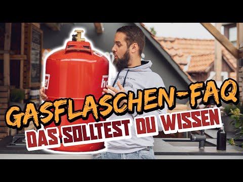 Gas cylinder guide: How big should your gas cylinder be? Turn on the gas tap correctly!