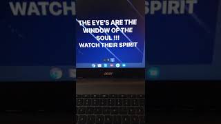 THE EYE&#39;S ARE THE WINDOW OF THE SOUL