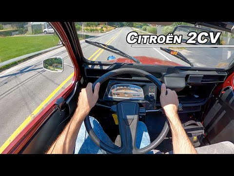 Citroën 2CV -  The 29hp French Legend You NEED to Drive (POV Binaural Audio)