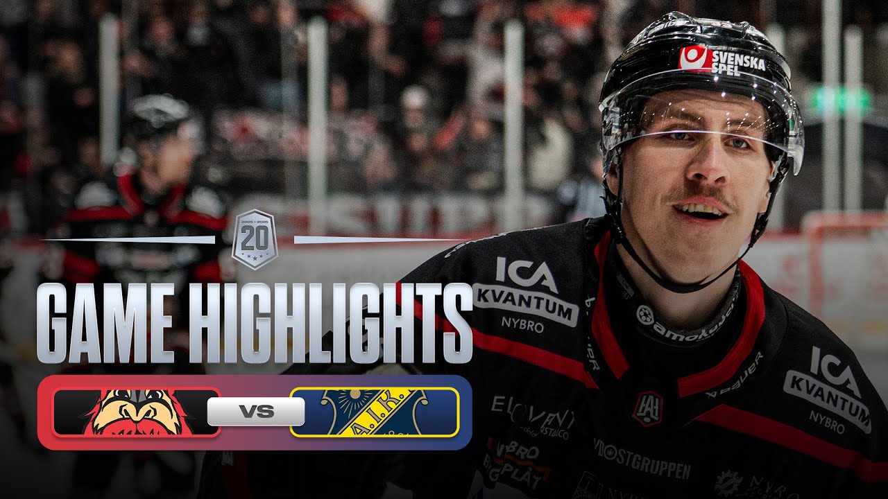 Nybro Vikings vs. AIK | Highlights 28/1