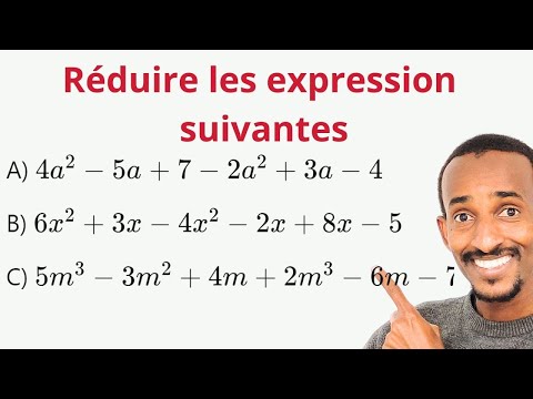 Réduction d'une expression littérale
