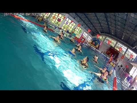 Aqua Zumba(r) -Waiting on the Stage