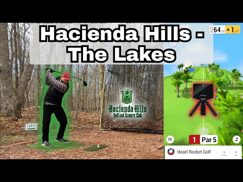 EXTREME Backyard Golf Challenge: Conquering Hacienda Hills The Lakes in WILD 40-50mph Winds!