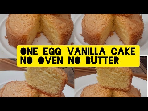 No butter no oven cake|one egg vanilla cake| Misbah's Perfect Recipes
