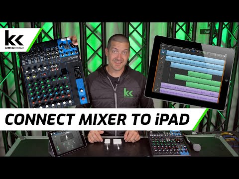 4 Ways To Connect An Audio Mixer to iPad