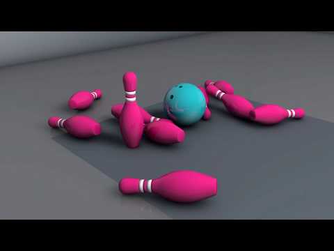 Learn Colors with 3D Bowling for Children Toddlers