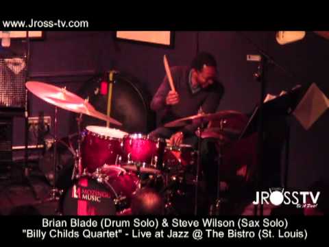 James Ross @ Brian Blade (Drum Solo) - Steve Wilson (Sax) - Billy Childs Quartet - www.Jross-tv.com
