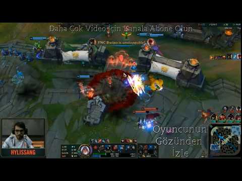 FNC Hylissang Leona Oynanış - SKT VS FNC WORLDS 2019 - SKT Hylissang POV Leona Gameplay