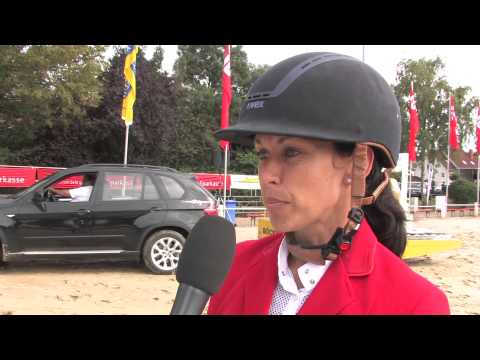 BWM Schutterwald 2014   Siegesritt Laddison mit Reiterjournal Interview von Tina