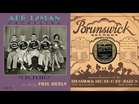 1928, Live and Love Today, Baby, Lucky Me Lovable You, Abe Lyman Orch. HD 78rpm