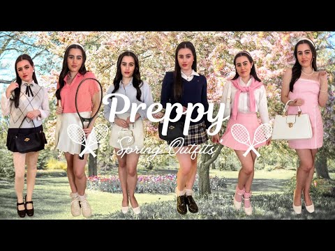 Preppy Spring Outfit Ideas
