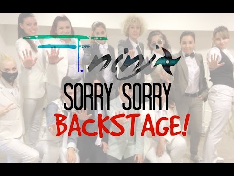 [BACKSTAGE] F.Ninja - Super Junior ( 슈퍼주니어 ) _ Sorry, Sorry @ 4th Italian Kpop Dance Contest