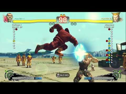 - R - [Balrog] vs Momome [Guile] SSF4 Japanese Online Ranked Matches - TRUE-HD