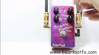 Video thumbnail for BearFoot FX Burgundy BossHorn Fuzz Demo by Lance Seymour by Lance Seymour