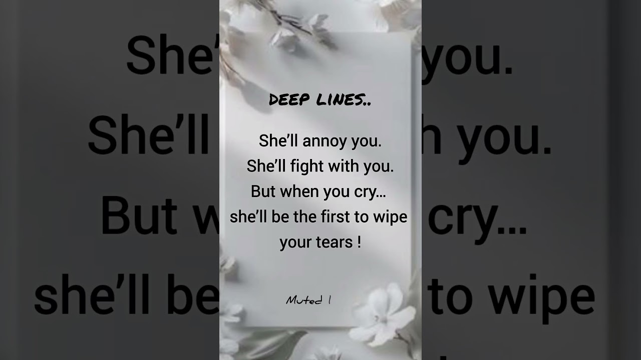 sister love's#sister #sisters  #inspirationalquotes #love #englishmotivation #HeartTouchingLines