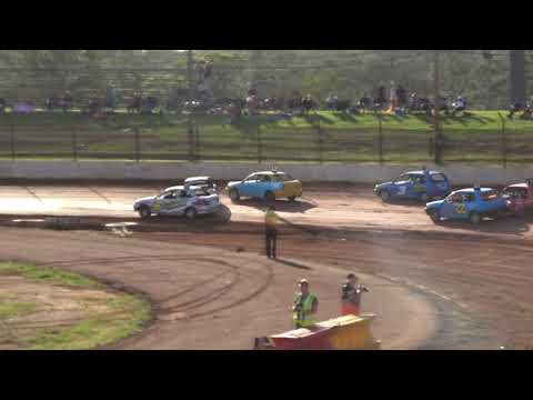 Brodie Hollyman Rollover - Fraser Shores Maryborough Speedway - 24/11/2018