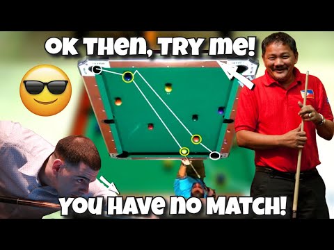 Cue Masters Collide, Efren Reyes vs Robb Saez Intense Match