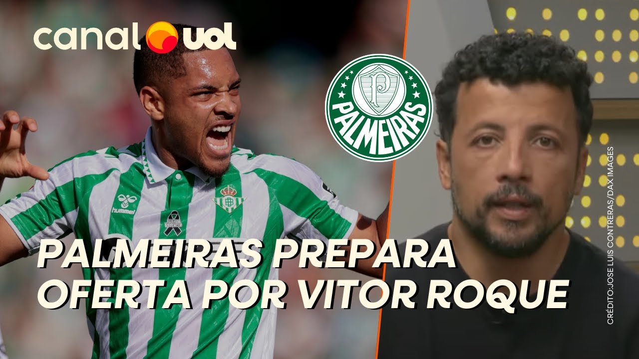 PALMEIRAS VOLTA ATENÇÕES A CONTRATAÇÃO DE VITOR ROQUE E PREPARA OFERTA AO BARCELONA, DIZ HERNAN