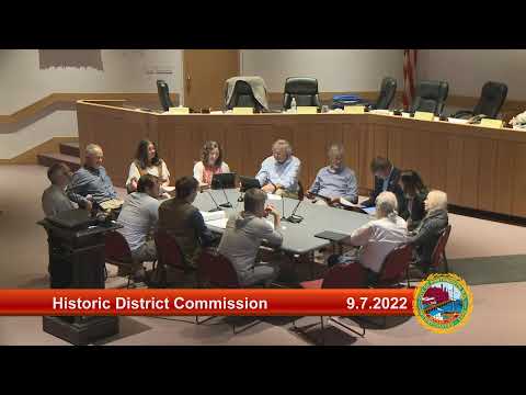 9.7.2022 Historic District Commission
