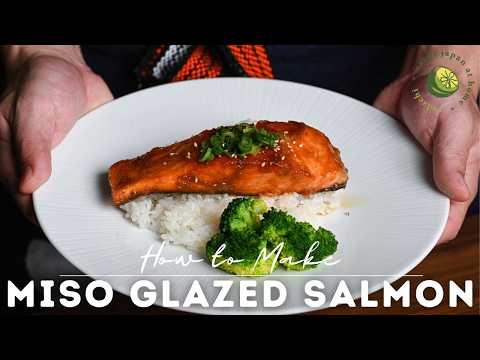 10-Minute Miso Glazed Salmon Recipe