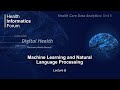Download Subtitles for Health Care Data Analytics Lecture B