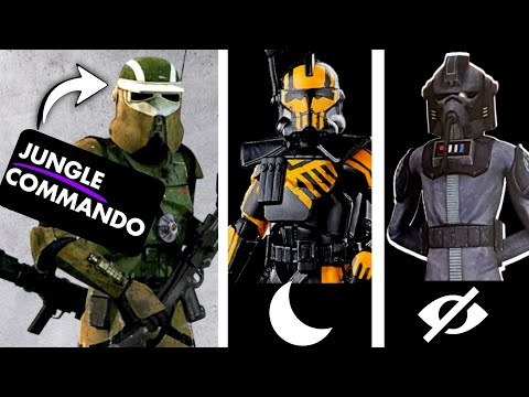 10 Most UNIQUE clone trooper Variants