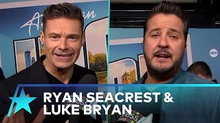Luke Bryan's 'American Idol' Intv Crashed By Ryan Seacrest