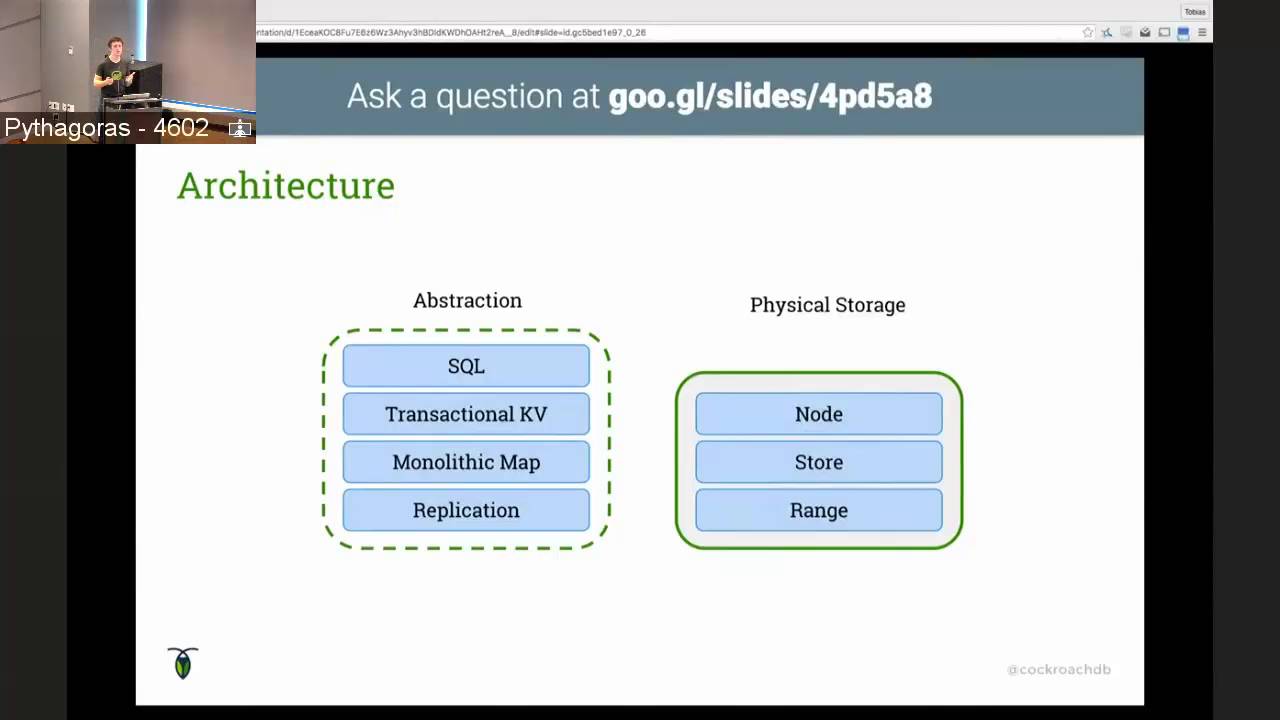 The Design & Architecture of CockroachDB Beta