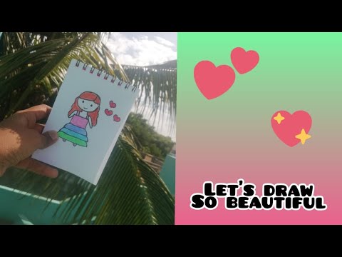 hello friend 💝let's draw so beautiful💕💜keerthana the explorer